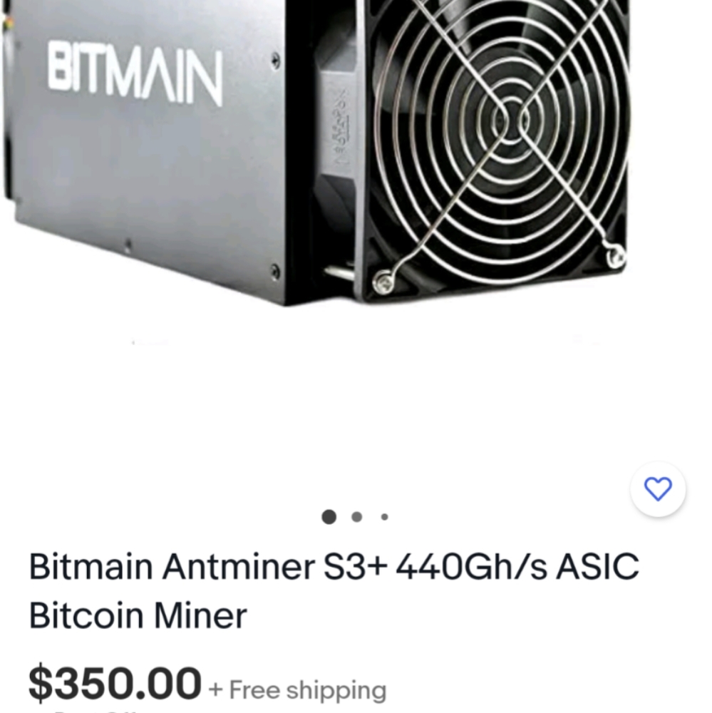 Bitmain antminer s3 with power supply